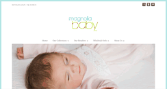 Desktop Screenshot of magnoliababy.com